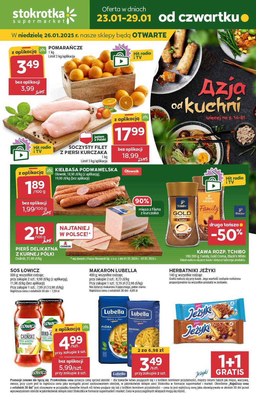 Gazetka promocyjna Stokrotka str. 1