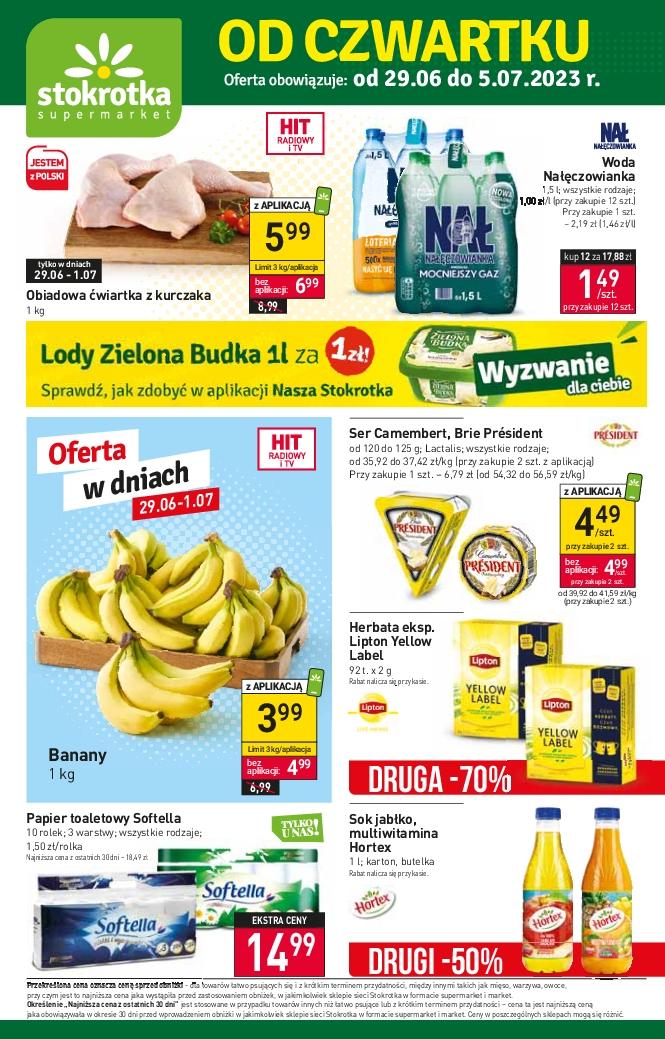 Gazetka promocyjna Stokrotka str. 1