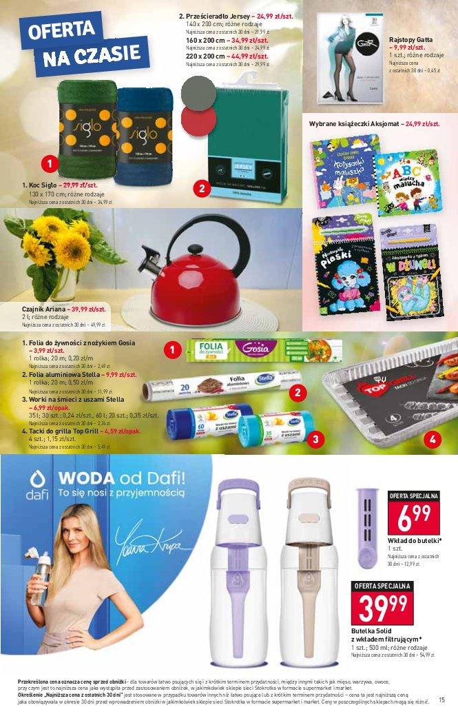 Gazetka promocyjna Stokrotka str. 15