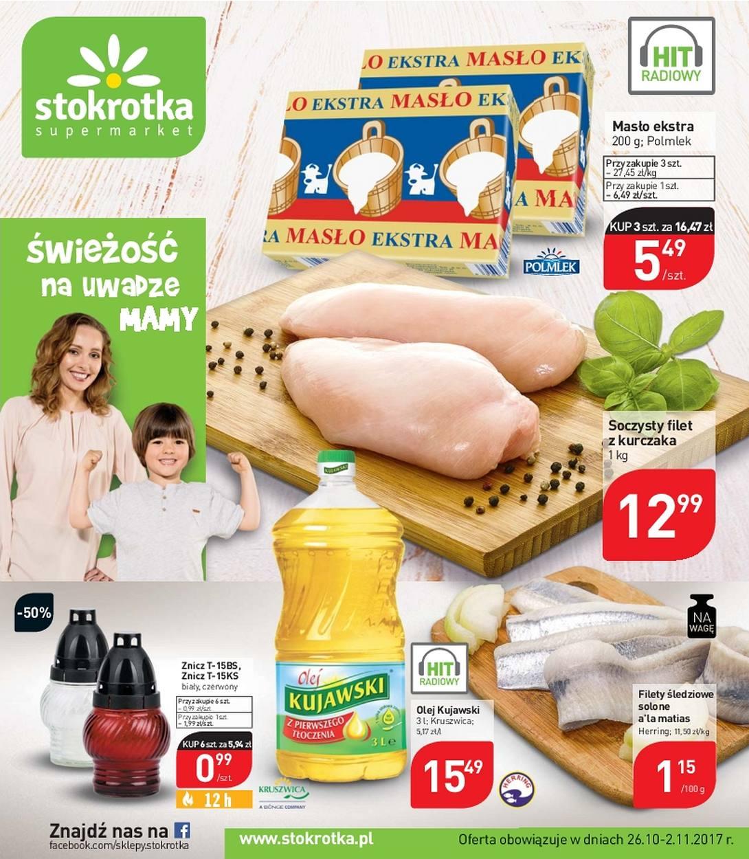 Gazetka promocyjna Stokrotka str. 1