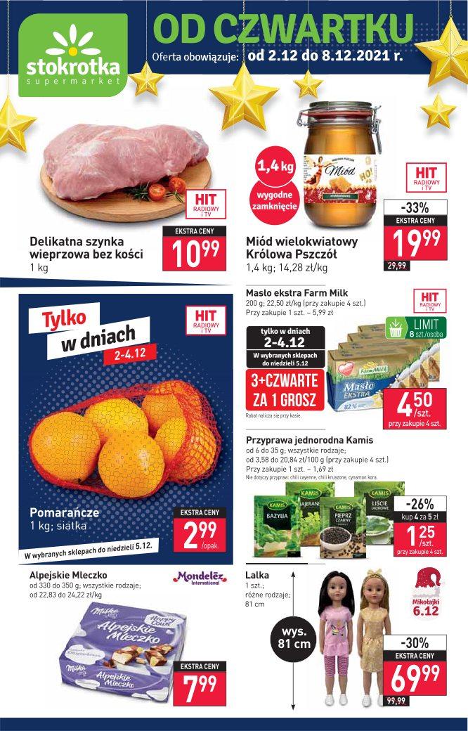 Gazetka promocyjna Stokrotka str. 1