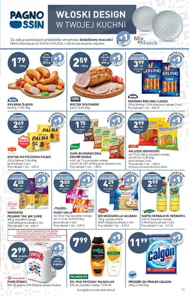 Gazetka promocyjna Stokrotka str. 13