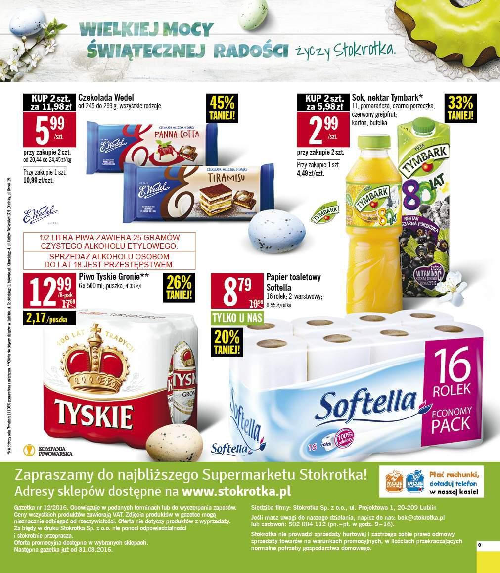 Gazetka promocyjna Stokrotka str. 16