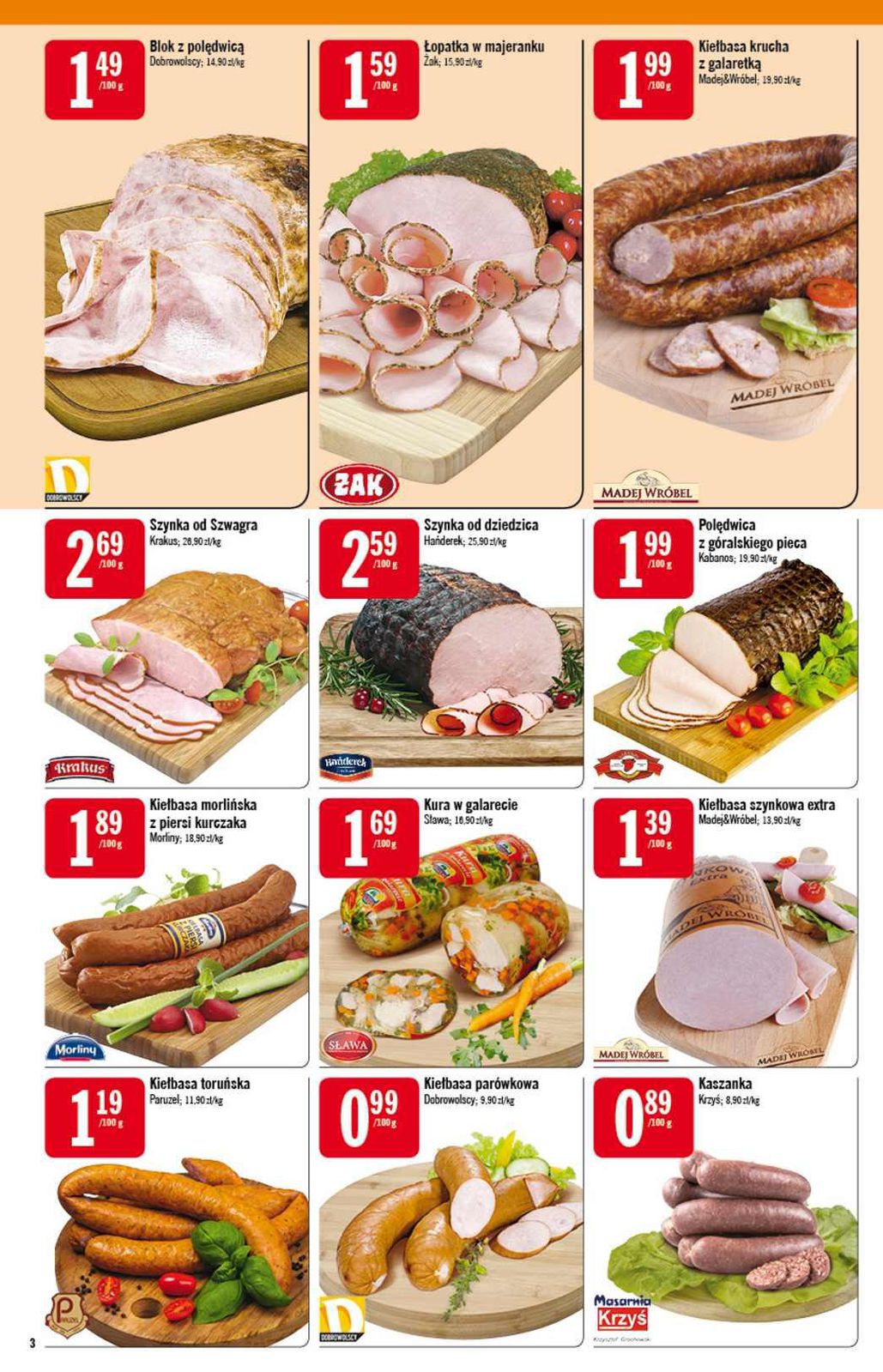 Gazetka promocyjna Stokrotka str. 3