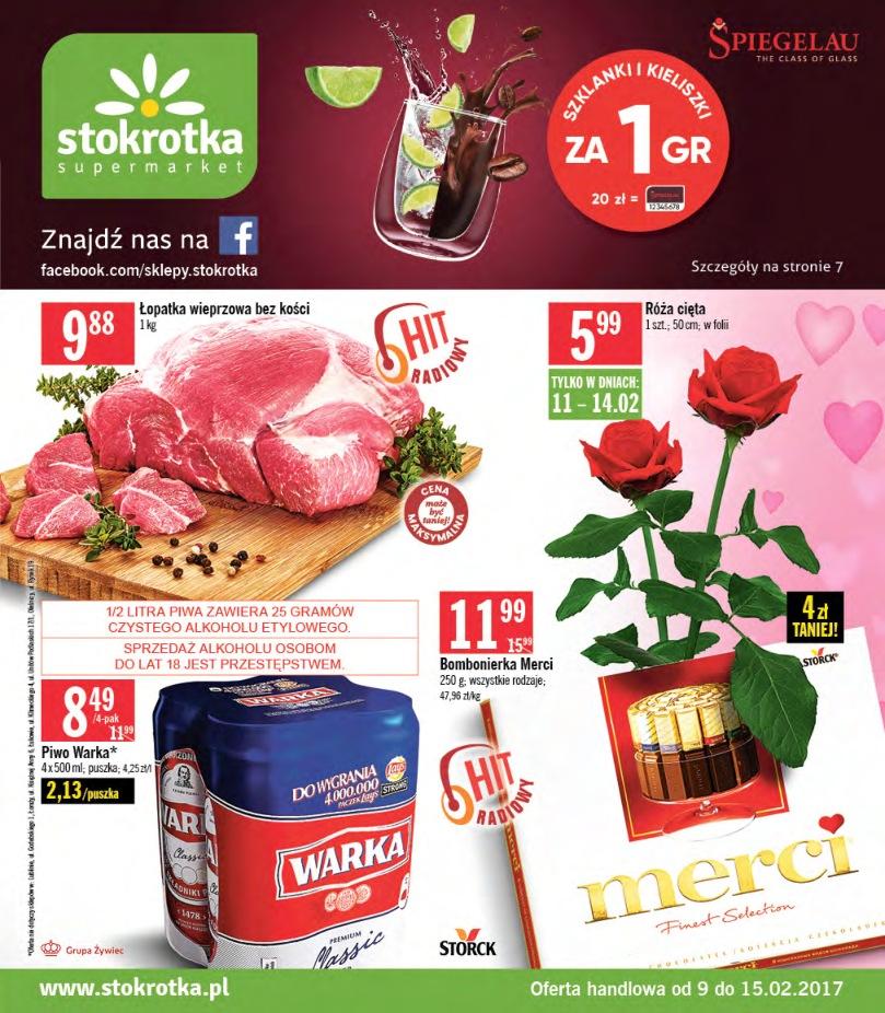Gazetka promocyjna Stokrotka str. 1