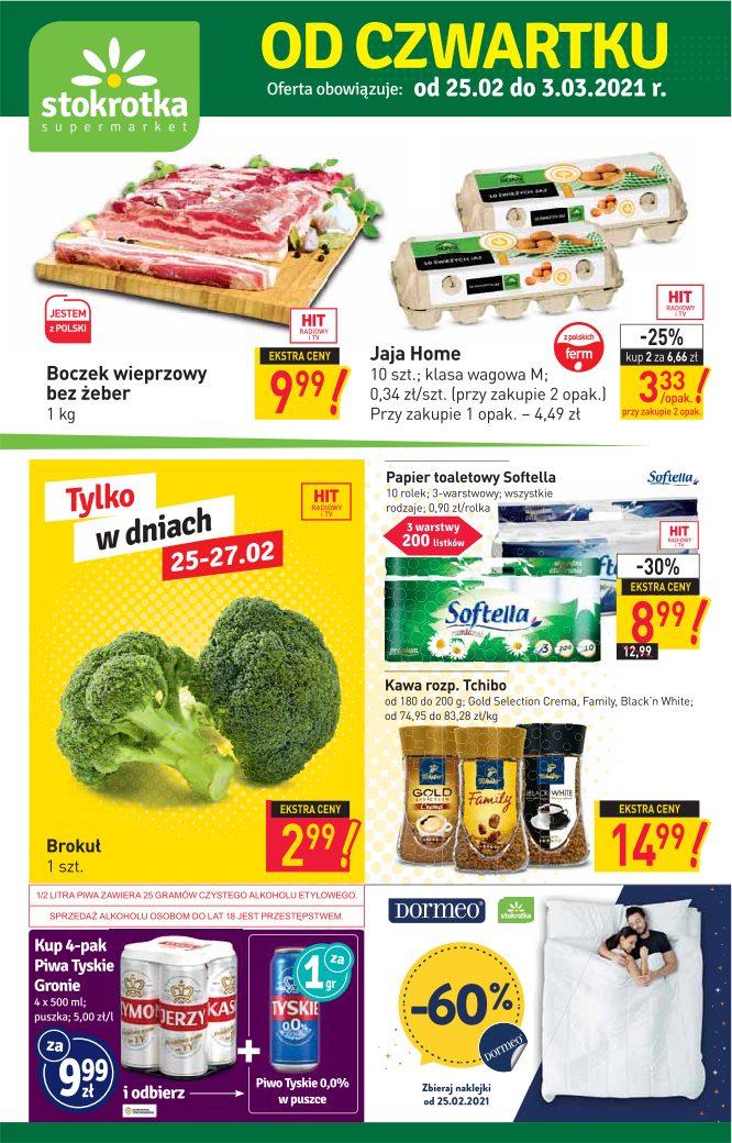 Gazetka promocyjna Stokrotka str. 1