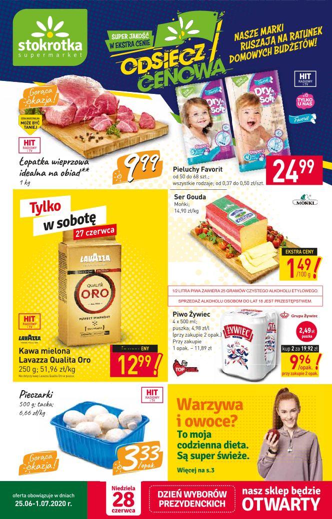 Gazetka promocyjna Stokrotka str. 1