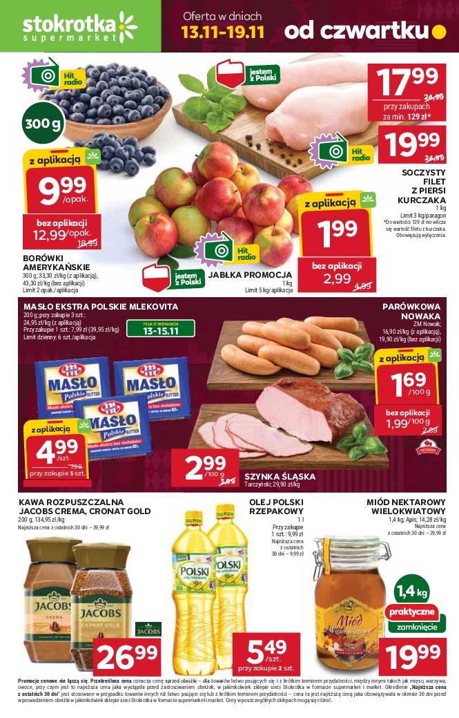 Gazetka promocyjna Stokrotka str. 1
