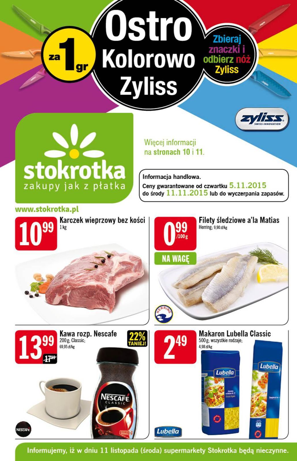 Gazetka promocyjna Stokrotka str. 1
