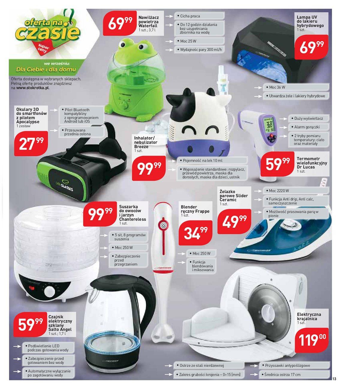 Gazetka promocyjna Stokrotka str. 13