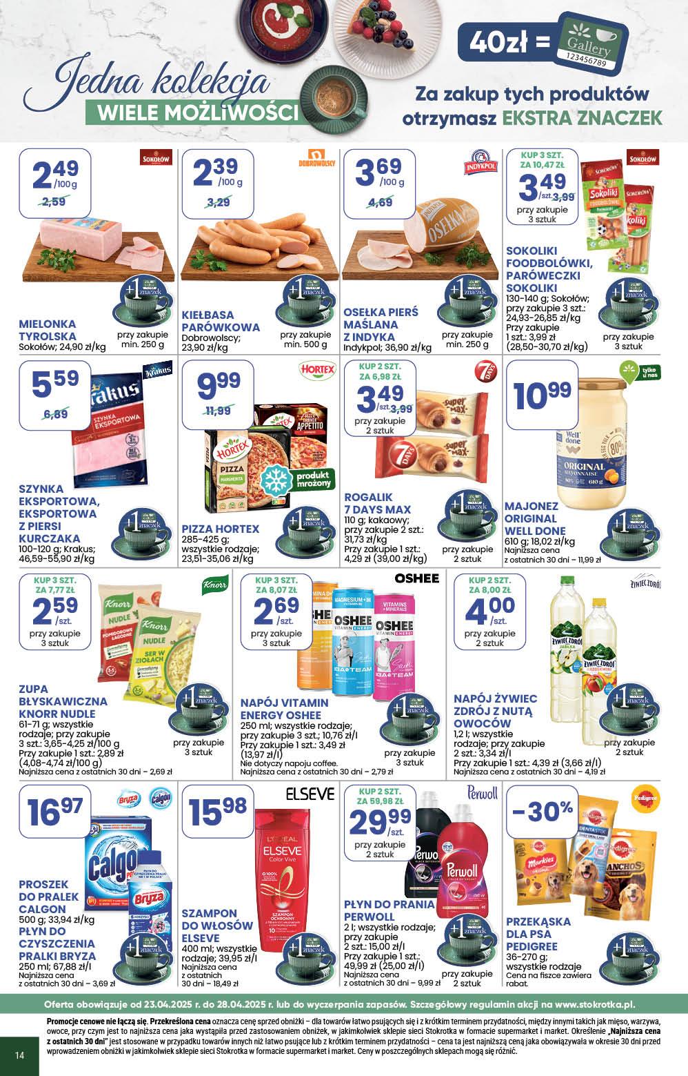 Gazetka promocyjna Stokrotka str. 14
