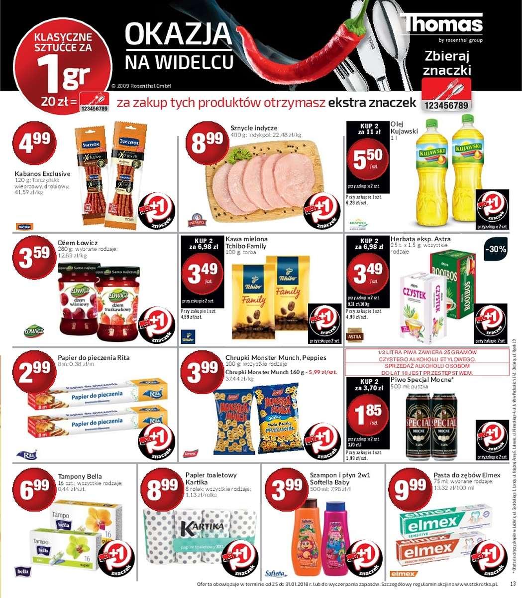 Gazetka promocyjna Stokrotka str. 13