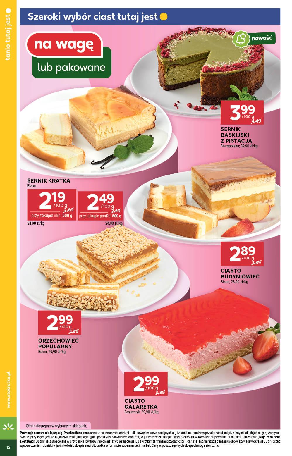 Gazetka promocyjna Stokrotka str. 12