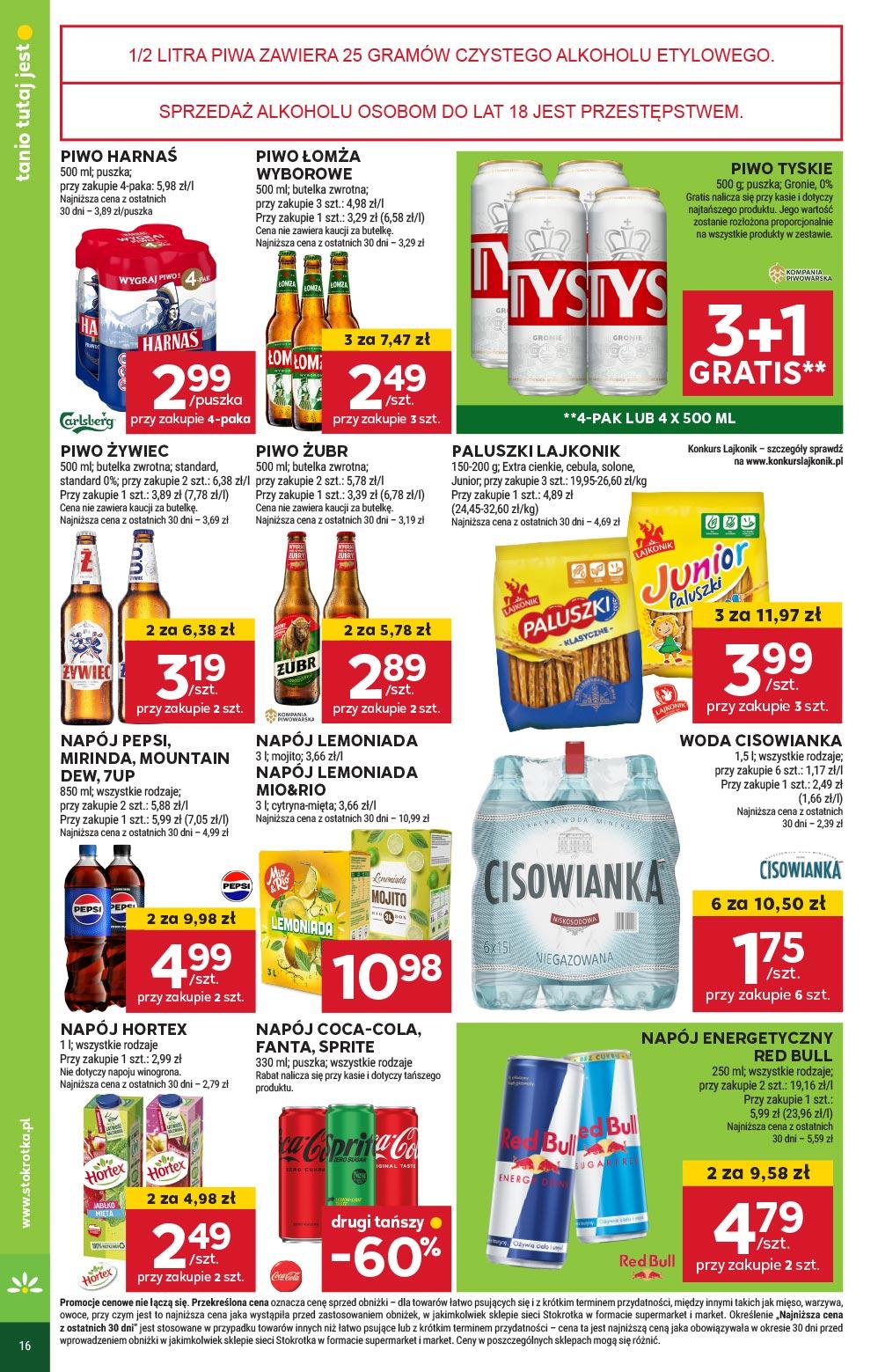 Gazetka promocyjna Stokrotka str. 16
