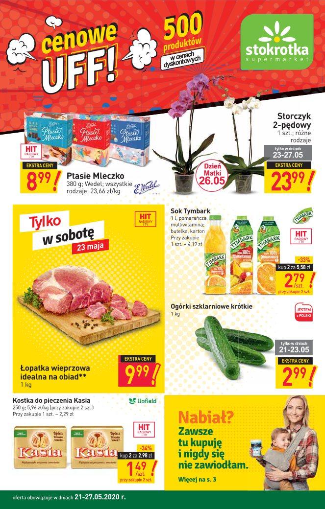 Gazetka promocyjna Stokrotka str. 1