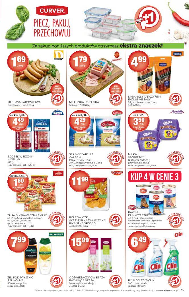Gazetka promocyjna Stokrotka str. 15
