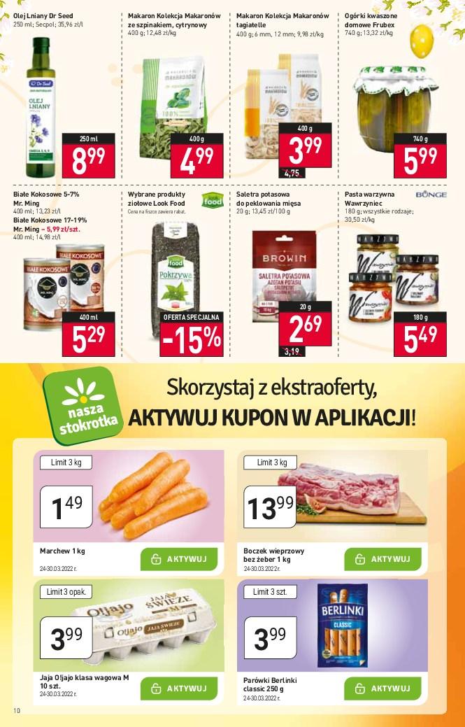 Gazetka promocyjna Stokrotka str. 10