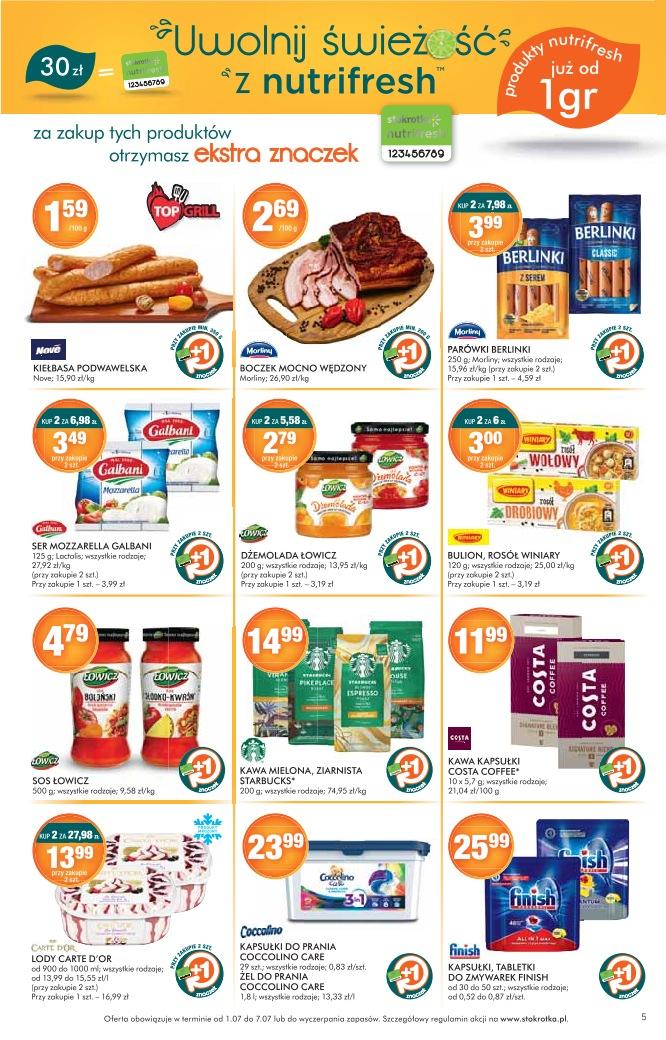 Gazetka promocyjna Stokrotka str. 5