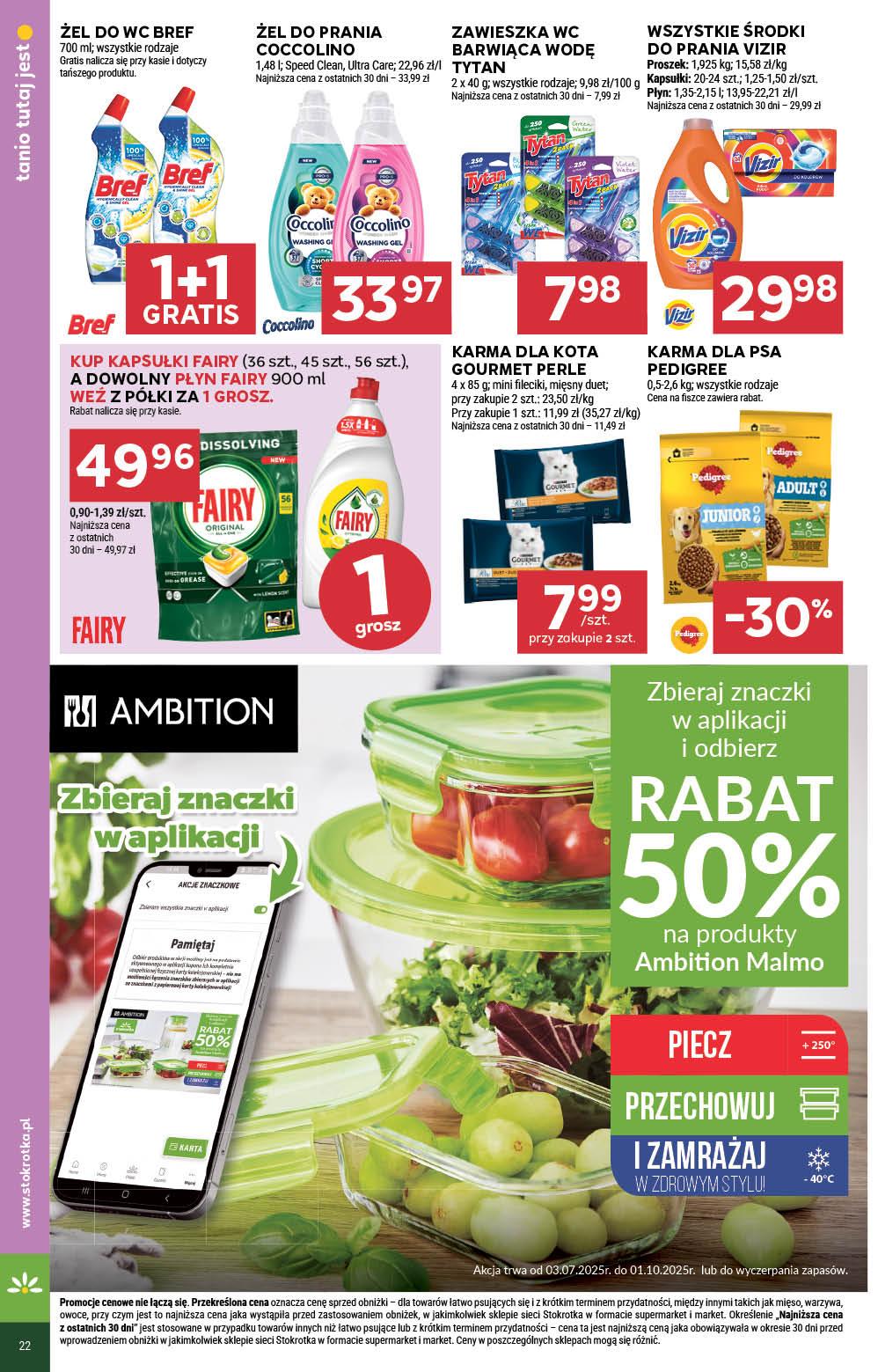 Gazetka promocyjna Stokrotka str. 22