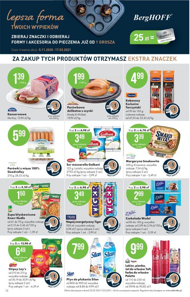 Gazetka promocyjna Stokrotka str. 12