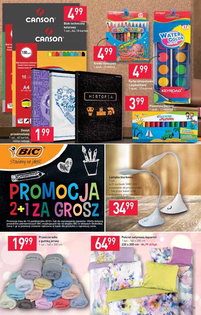 Gazetka promocyjna Stokrotka str. 15