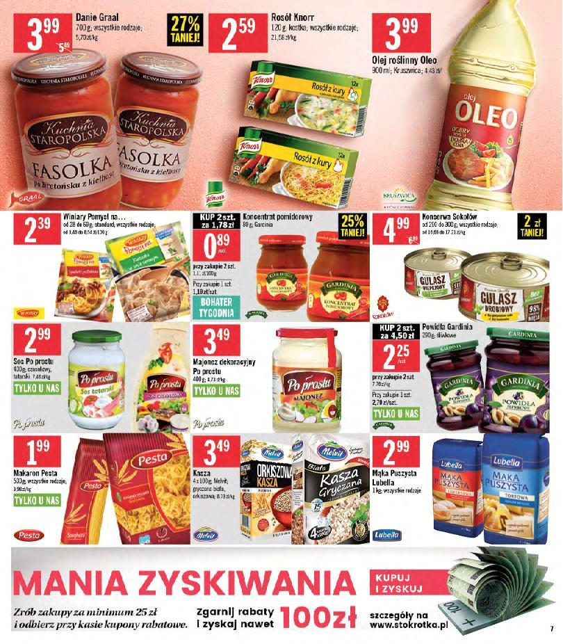 Gazetka promocyjna Stokrotka str. 7