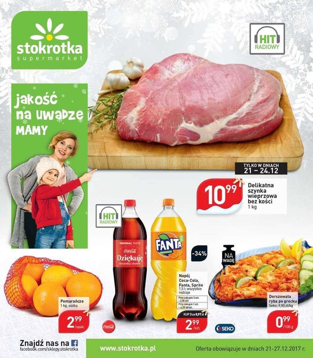 Gazetka promocyjna Stokrotka str. 1