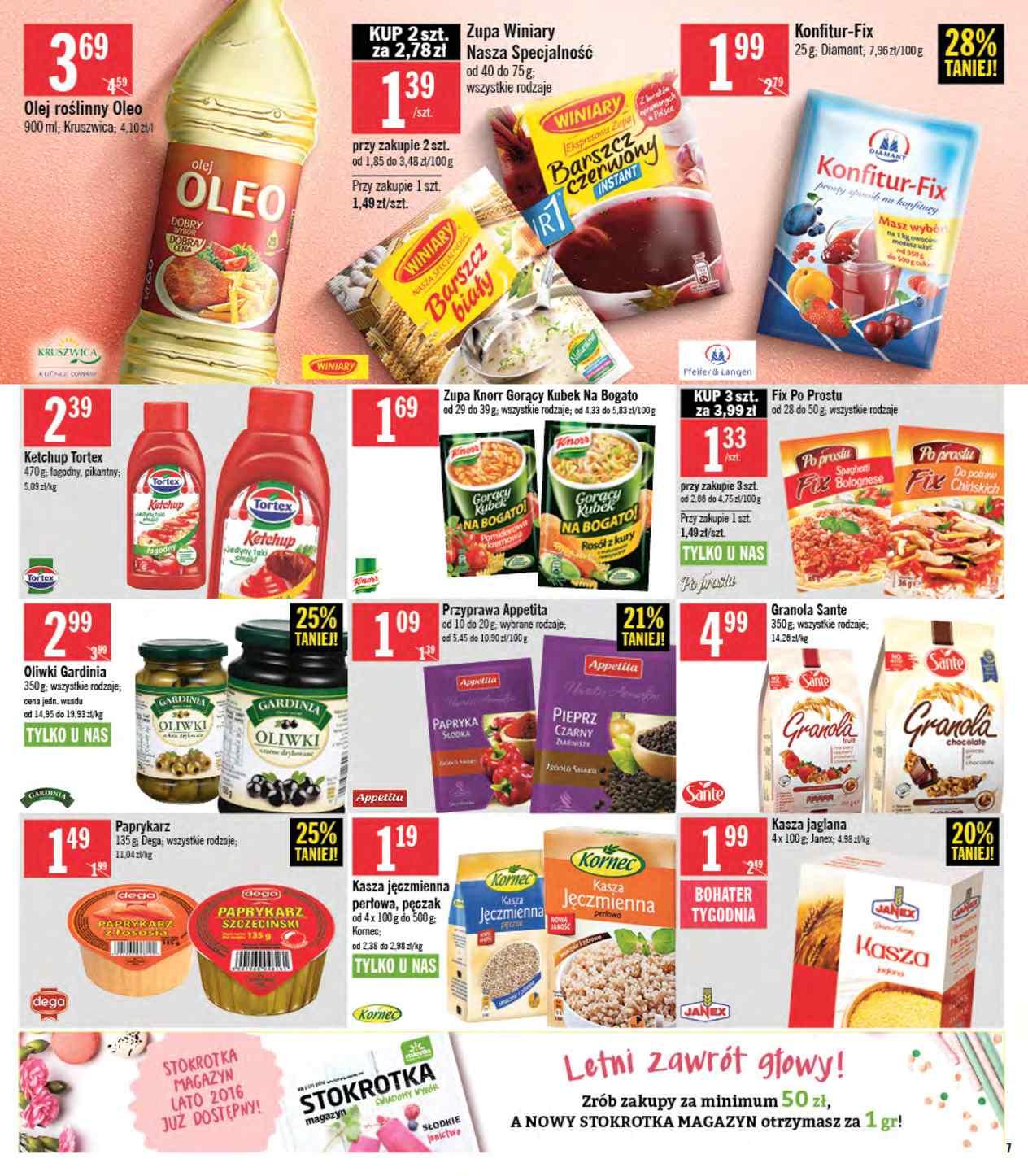 Gazetka promocyjna Stokrotka str. 7