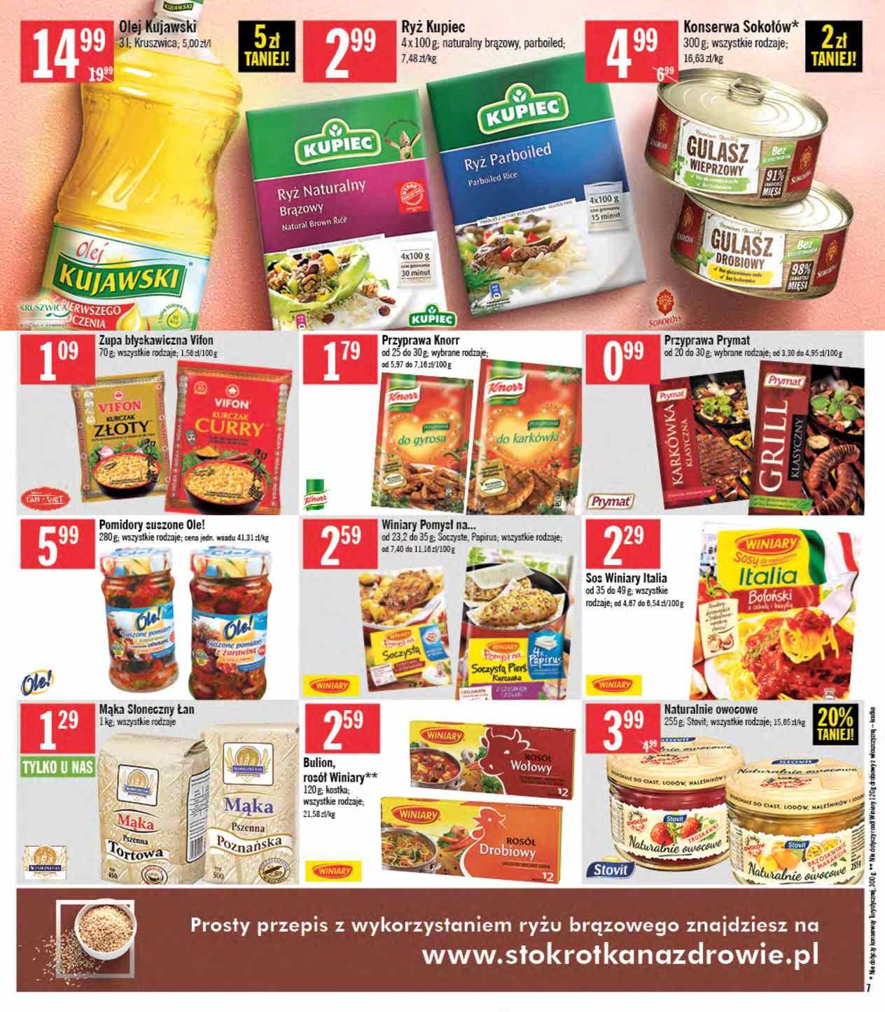 Gazetka promocyjna Stokrotka str. 7