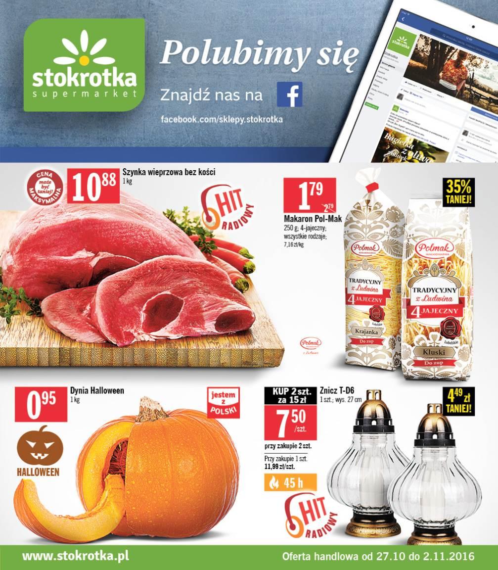 Gazetka promocyjna Stokrotka str. 1
