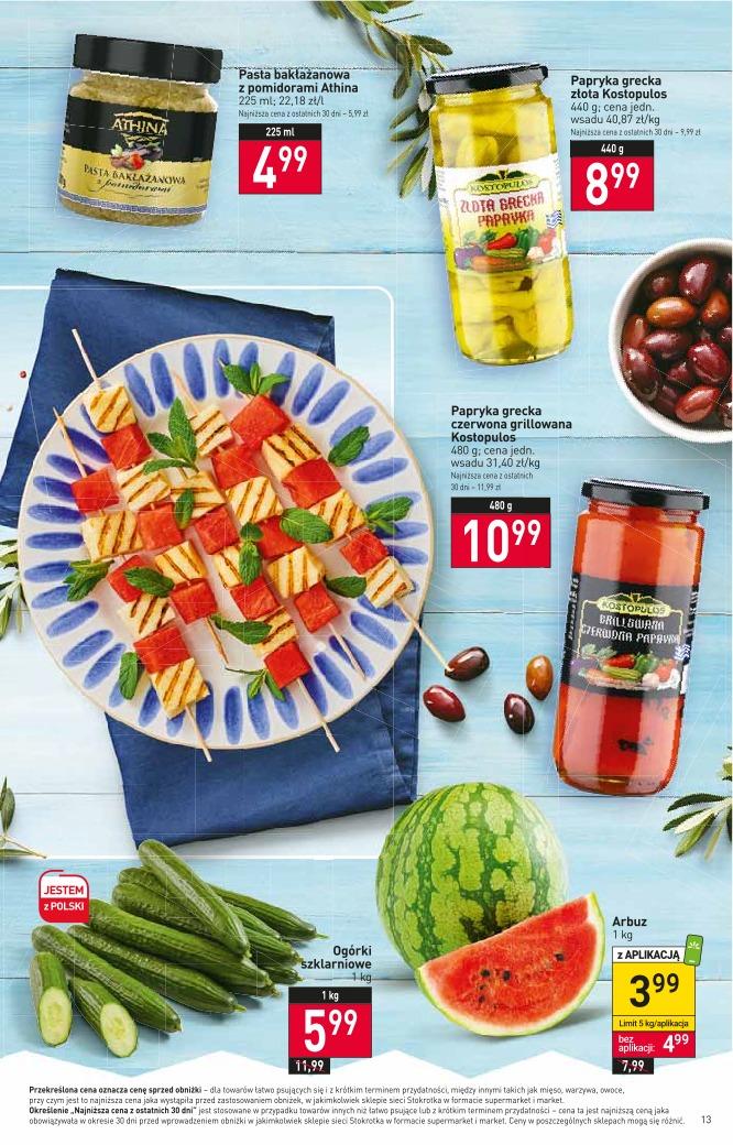 Gazetka promocyjna Stokrotka str. 13