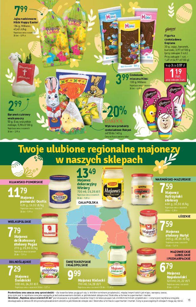 Gazetka promocyjna Stokrotka str. 15