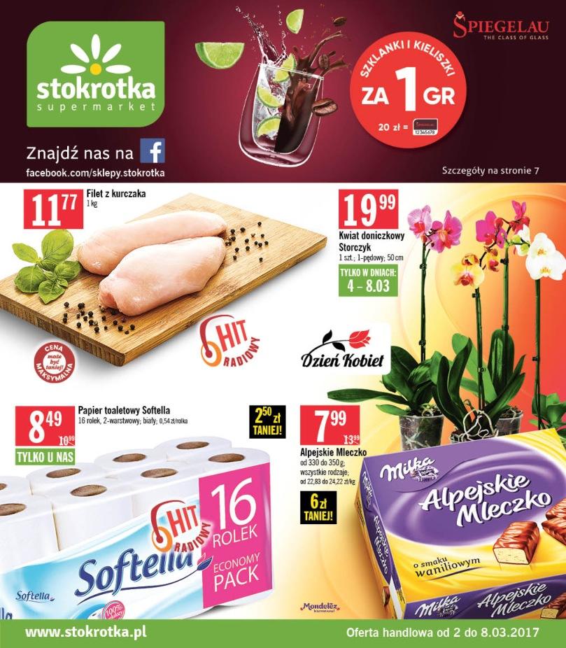 Gazetka promocyjna Stokrotka str. 1