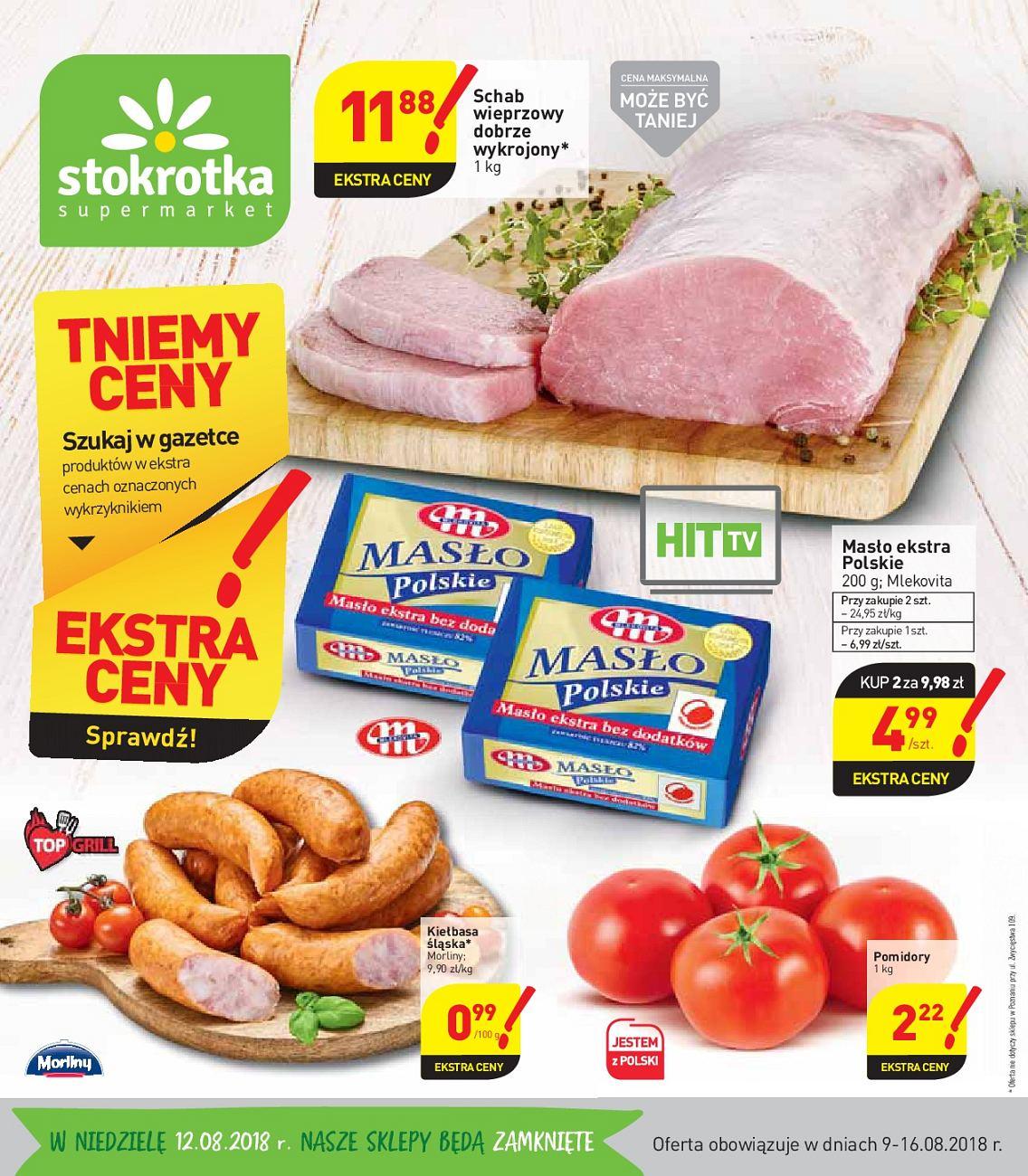 Gazetka promocyjna Stokrotka str. 1