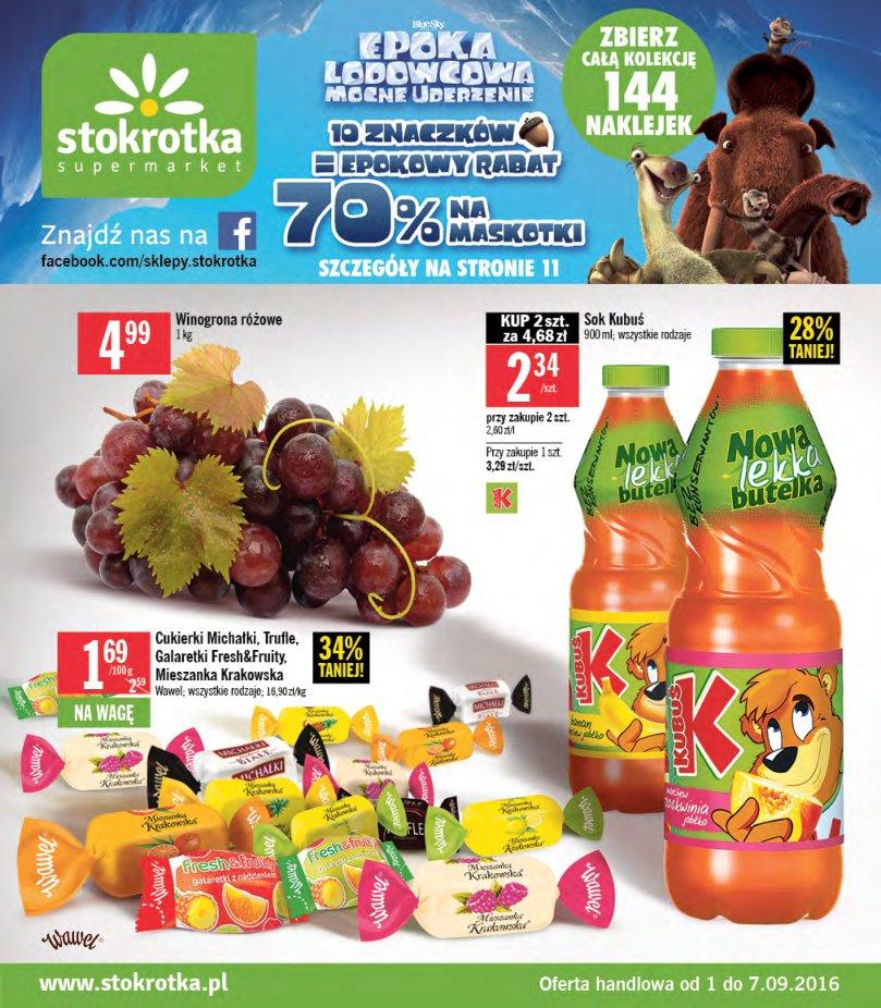 Gazetka promocyjna Stokrotka str. 1