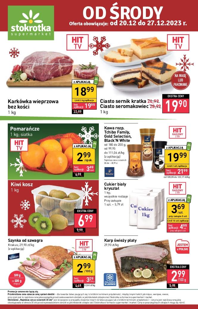 Gazetka promocyjna Stokrotka str. 1