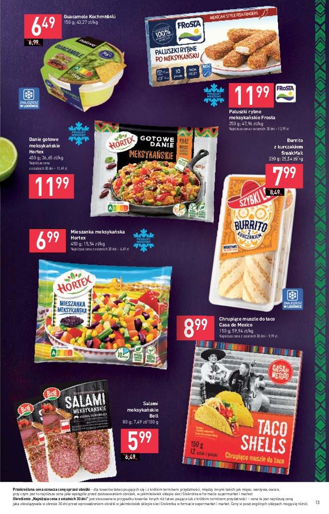 Gazetka promocyjna Stokrotka str. 13