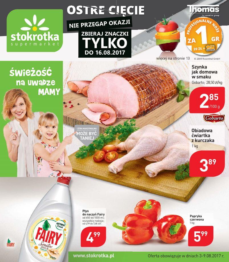 Gazetka promocyjna Stokrotka str. 1
