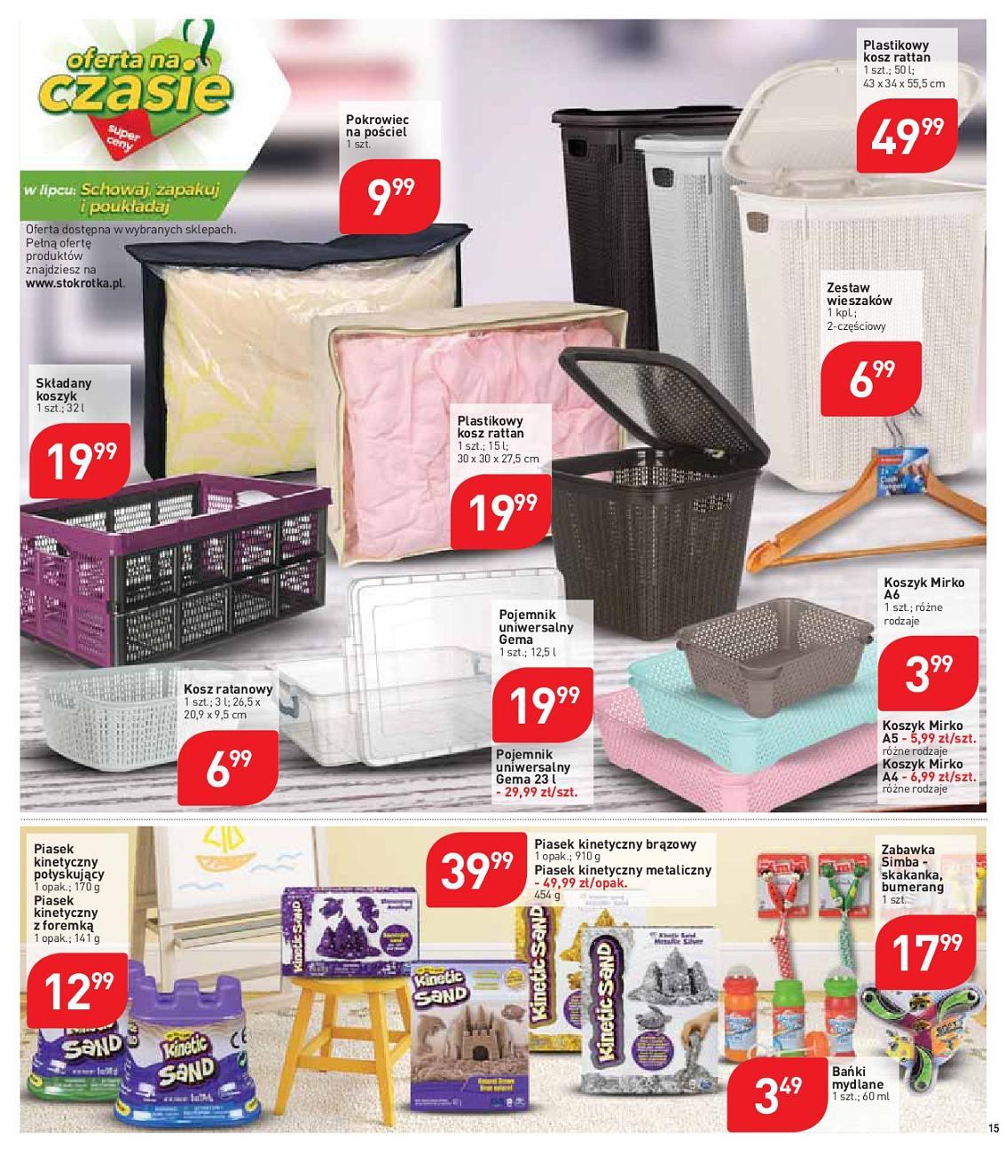 Gazetka promocyjna Stokrotka str. 15