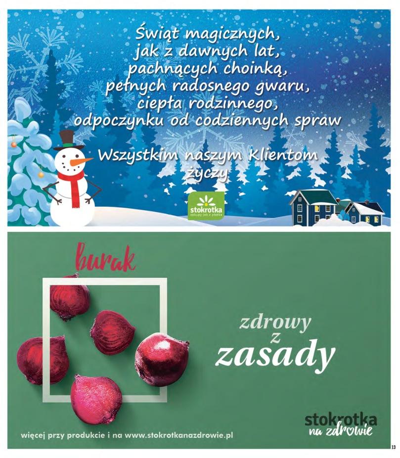 Gazetka promocyjna Stokrotka str. 13