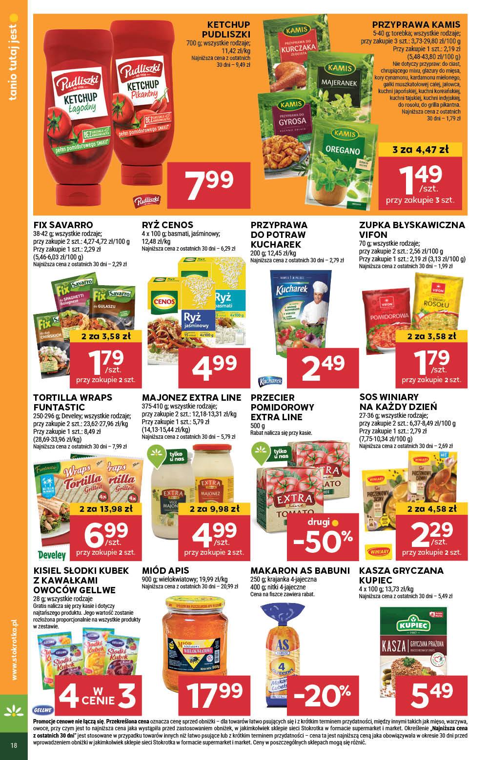 Gazetka promocyjna Stokrotka str. 18