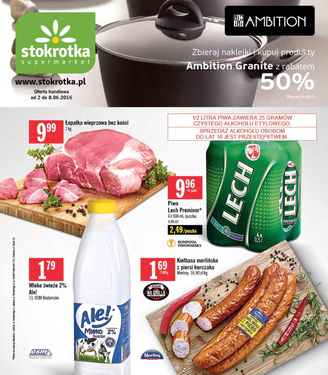 Gazetka promocyjna Stokrotka str. 1