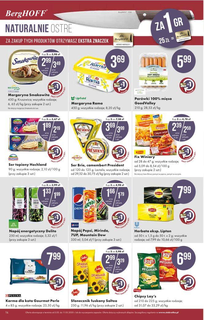 Gazetka promocyjna Stokrotka str. 14