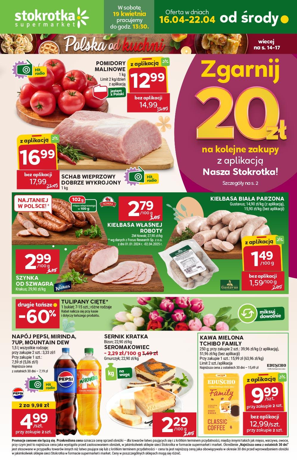 Gazetka promocyjna Stokrotka str. 1