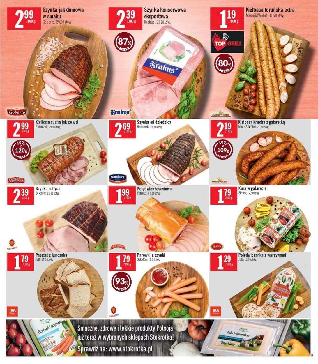 Gazetka promocyjna Stokrotka str. 3