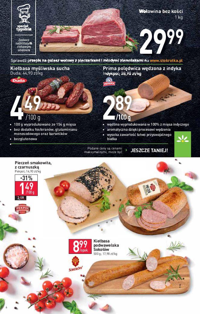 Gazetka promocyjna Stokrotka str. 6