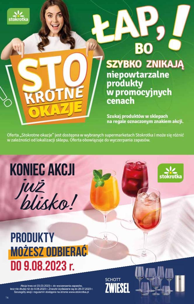 Gazetka promocyjna Stokrotka str. 14