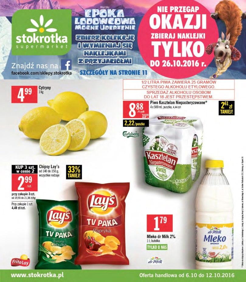 Gazetka promocyjna Stokrotka str. 1