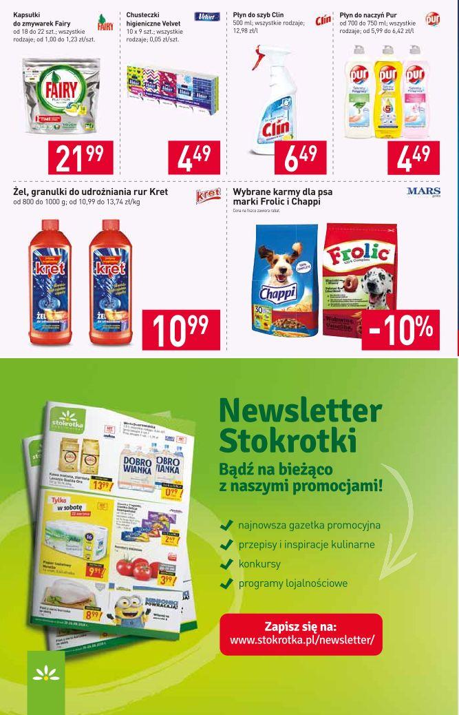 Gazetka promocyjna Stokrotka str. 16