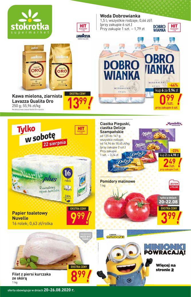 Gazetka promocyjna Stokrotka str. 1